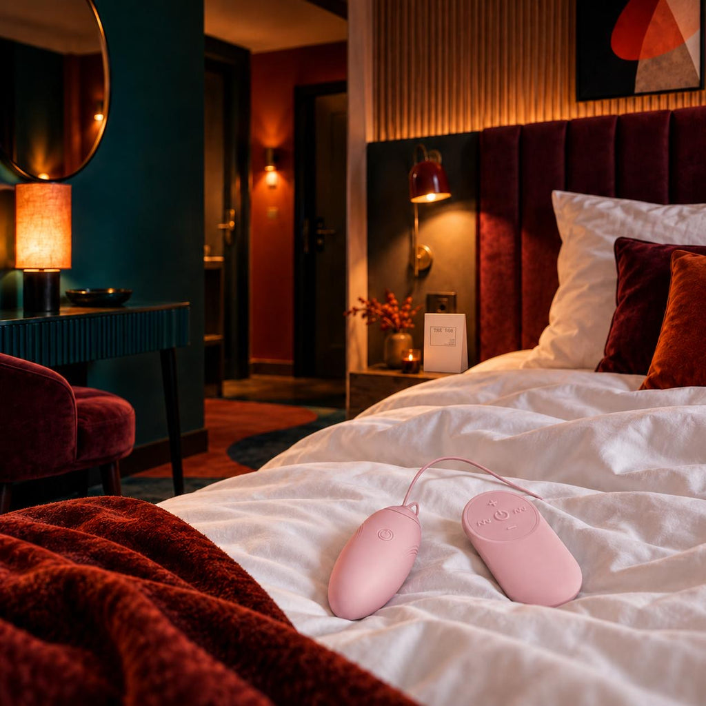 THE EGG vibrating egg – adult guest amenity for hotels by TITBITS